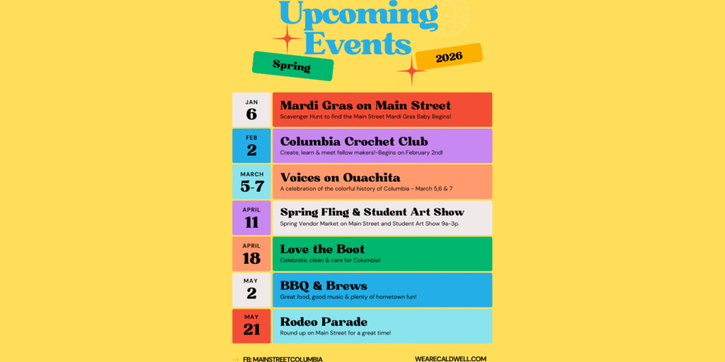 Spring Events WEBSITE